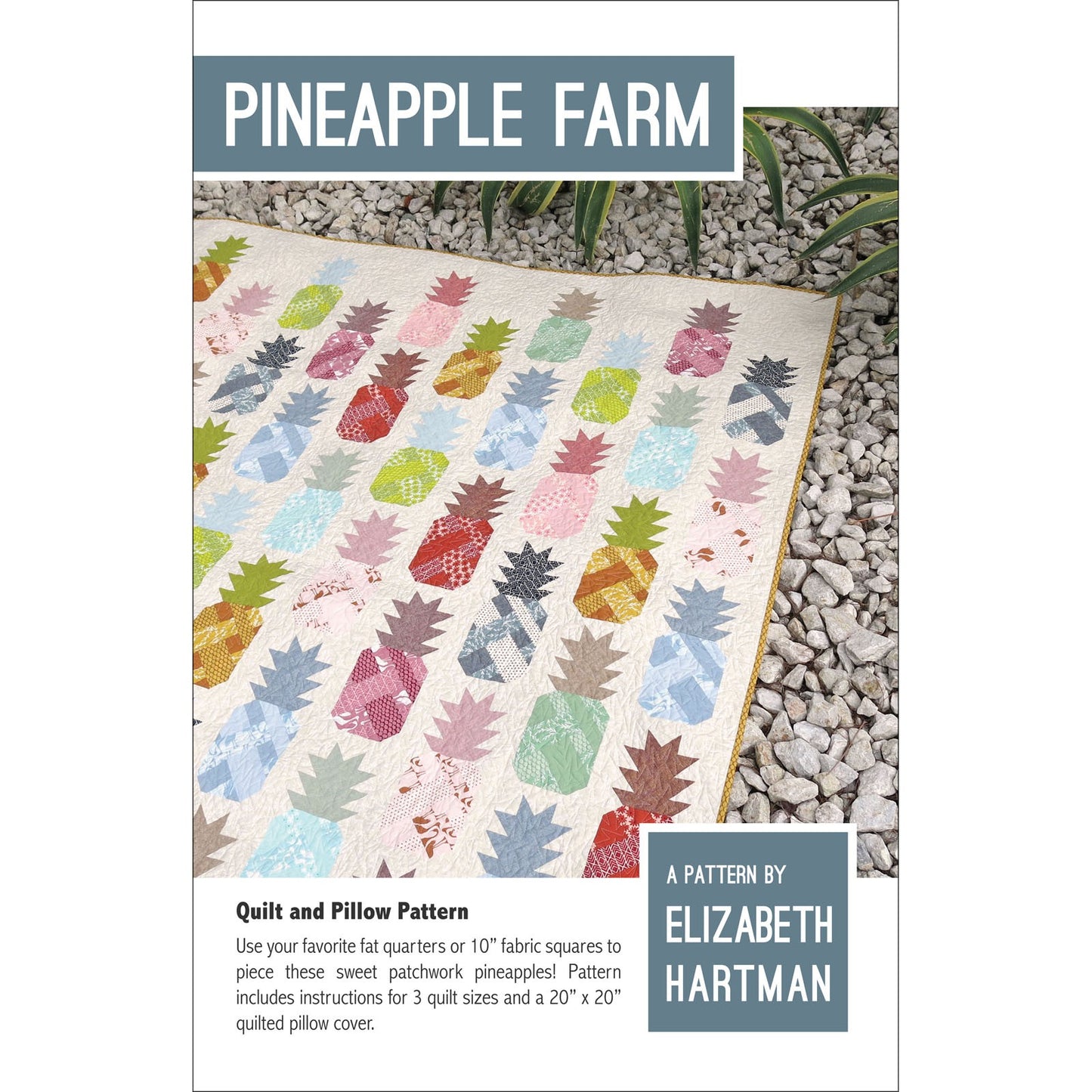 EHP030 Pinapple Farm Pattern by Elizabeht Hartman