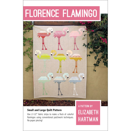 EHP031 Florence Flamingo Pattern by Elizabeht Hartman