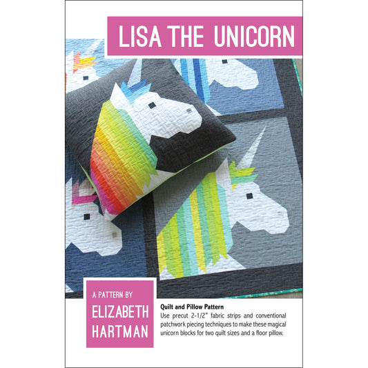 EHP038 Lisa The Unicorn Pattern by Elizabeht Hartman