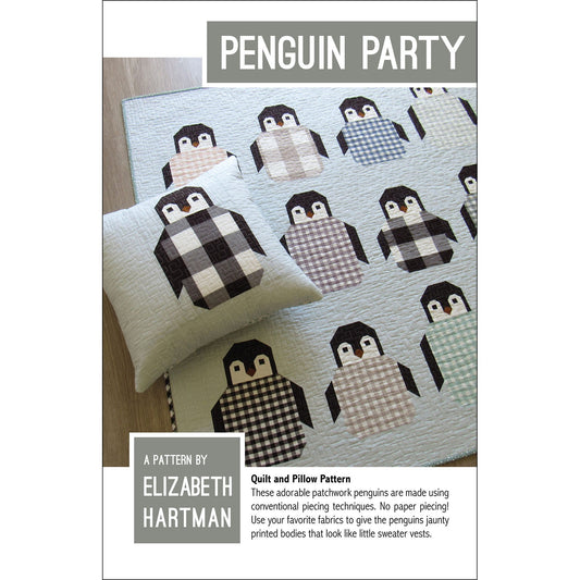 EHP041 Penguin Party Pattern by Elizabeht Hartman