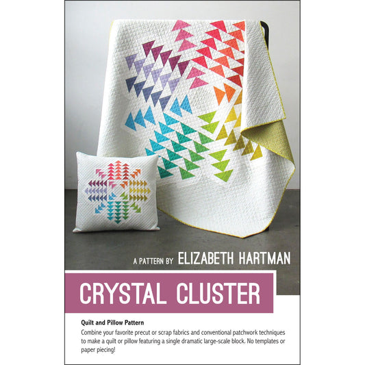 EHP059 Crystal Cluster Pattern by Elizabeht Hartman
