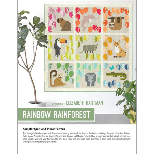 EHP061 Rainbow Forest Pattern by Elizabeht Hartman