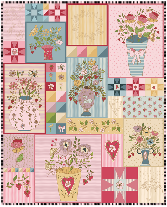 EC271316 Enchante' Quilt Panel
