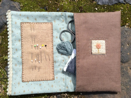 F063 Little Basket Needle Book