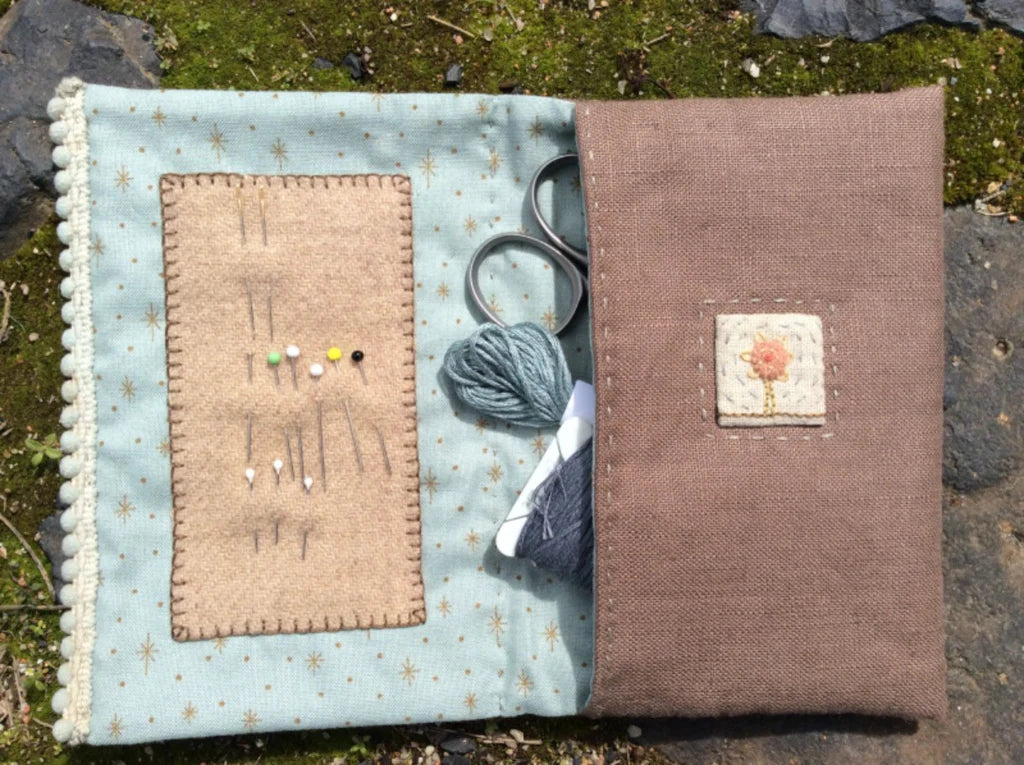 F063 Little Basket Needle Book