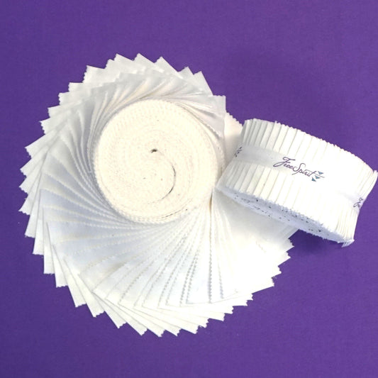 FB4DRDE.ARWHT Solids Designer Essentials - 2.5in Design Roll - 40pcs
