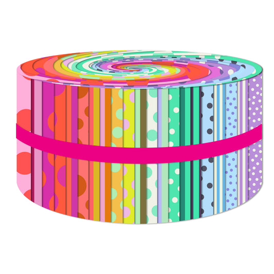 FB4DRTP.STICKSSTONES True Colors Sticks and Stones 2.5in Design Roll - 40pcs