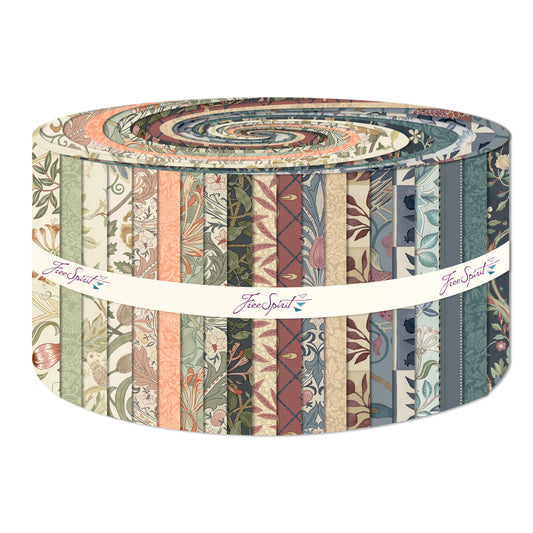 FB4DRWM.MAYMORRIS May Morris 2.5in Design Roll - 40pcs