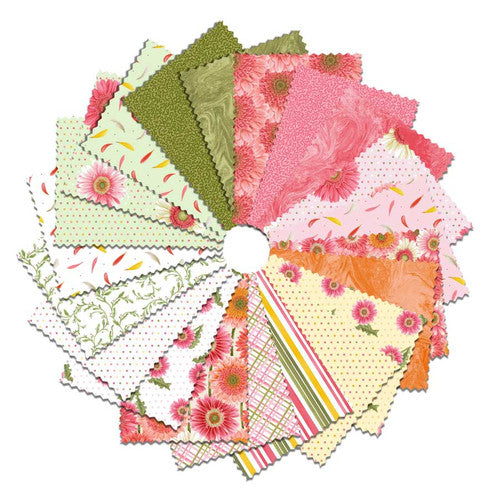 FB4FQHG.BLOOMSCAPE BLOOMSCAPE  21 PCS FAT QUARTER BUNDLE