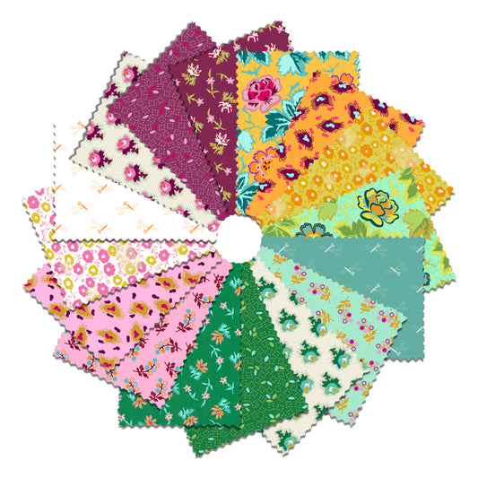 FB4FQSF.MEMORYLANE Memory Lane Fat Quarter - 16pcs