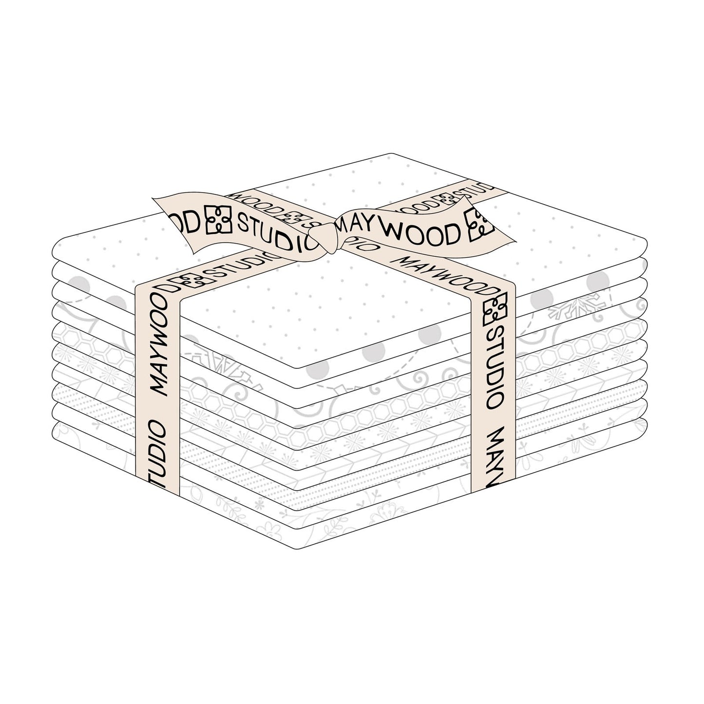 FQ-MASKBB-WOWS Kimberbell Basics Whites by Maywood Studio