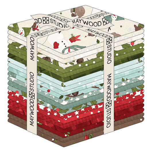 FQ-MASSNOW Snowtop Mountain Flannel by Bonnie Sullivan from Maywood Studio