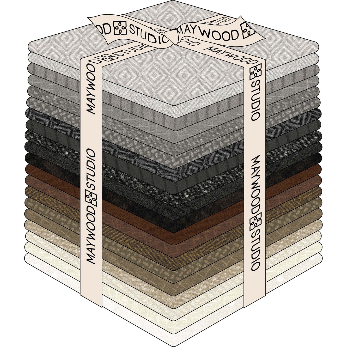 FQ-MASWOF-NEU Woolies Flannel by Bonnie Sullivan for Maywood Studio