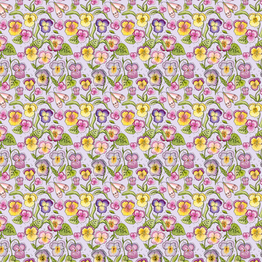 GV271705 Garden Verse Pansy Parade Lavender