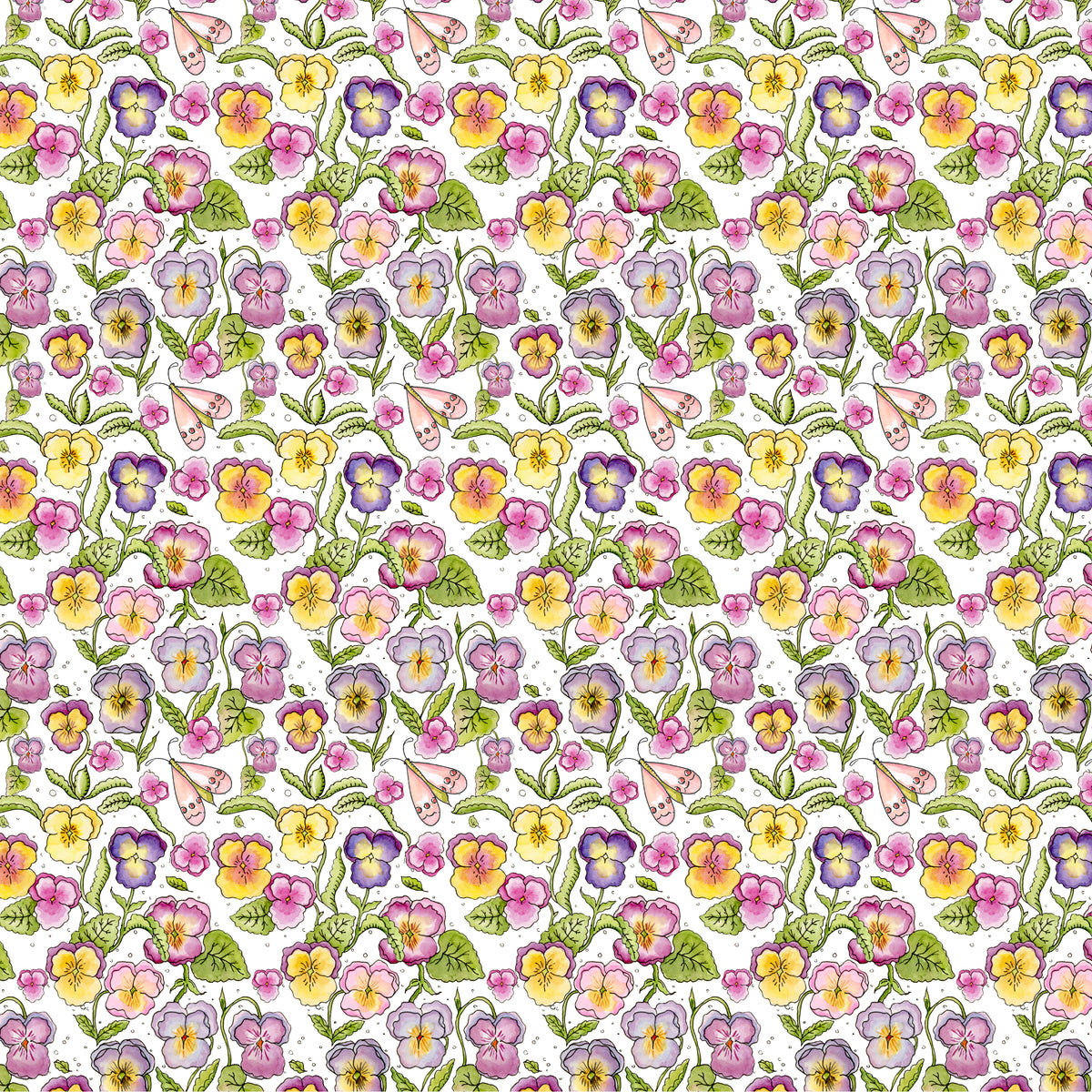 GV271704 Garden Verse Pansy Parade White
