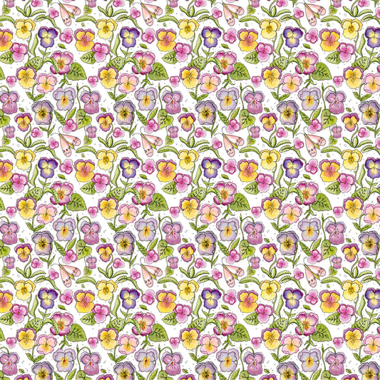 GV271704 Garden Verse Pansy Parade White