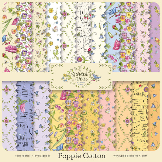 GV271725 Garden Verse 10-inch Precuts