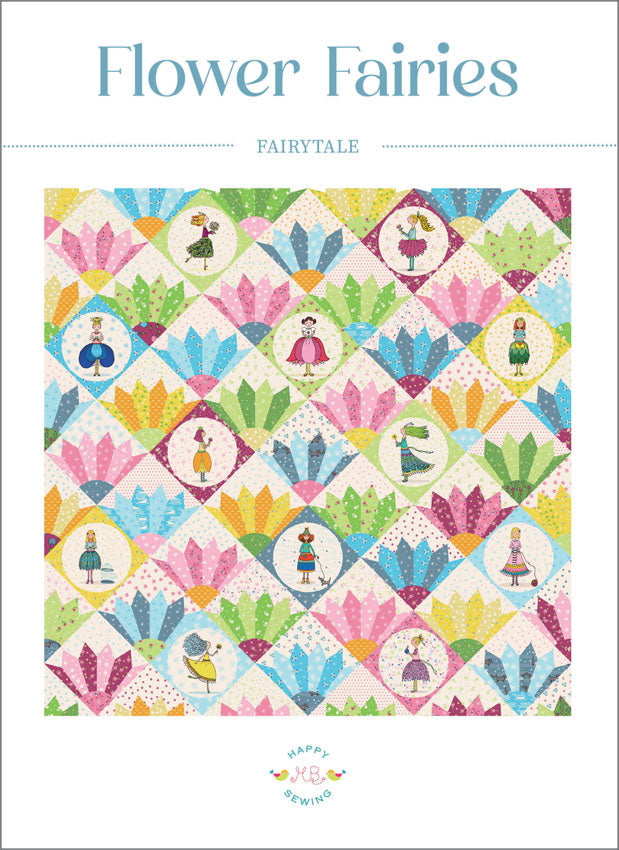 HS002 FLOWER FAIRIES BY MONIKA BOLDOGH OF MB – HAPPY SEWING