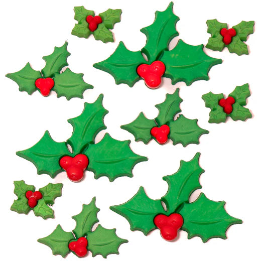 2478 Holly Jolly X-mas Winter Holiday Greenery