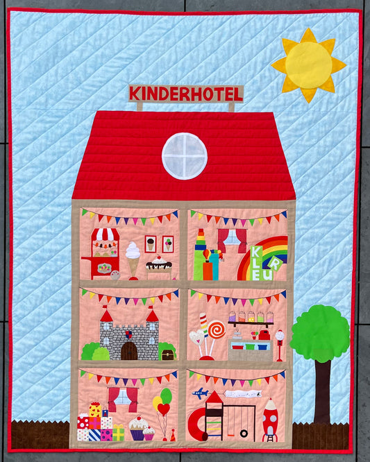 CD001 Kinderhotel – Quiltpatroon