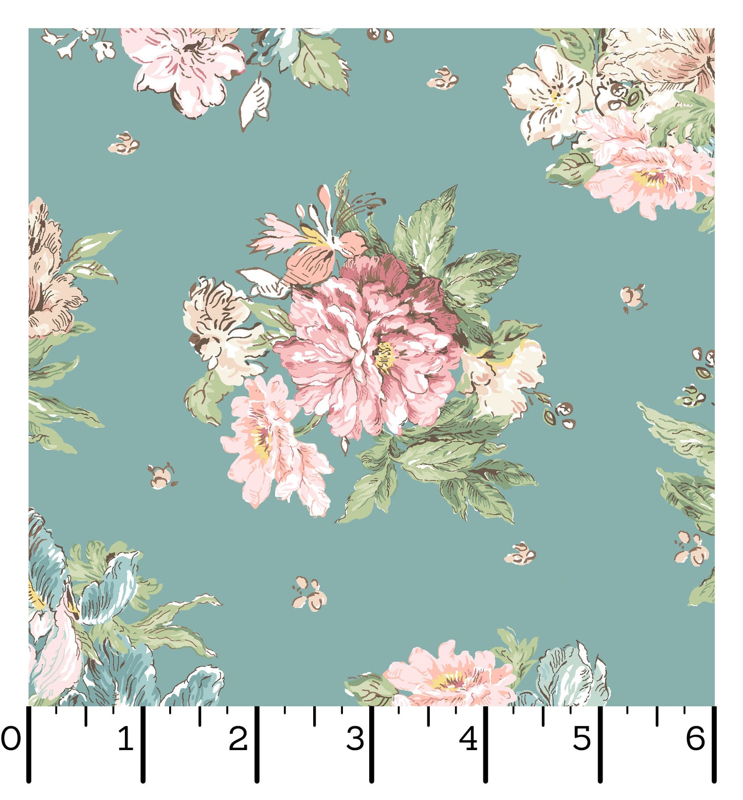 MAS10821-B Terrace Blooms by Maywood Studio