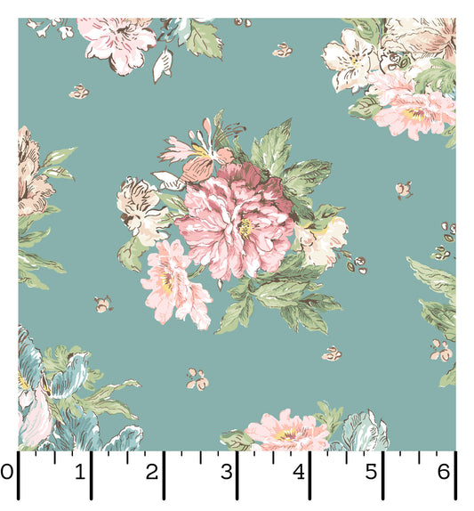 MAS10821-B Terrace Blooms by Maywood Studio