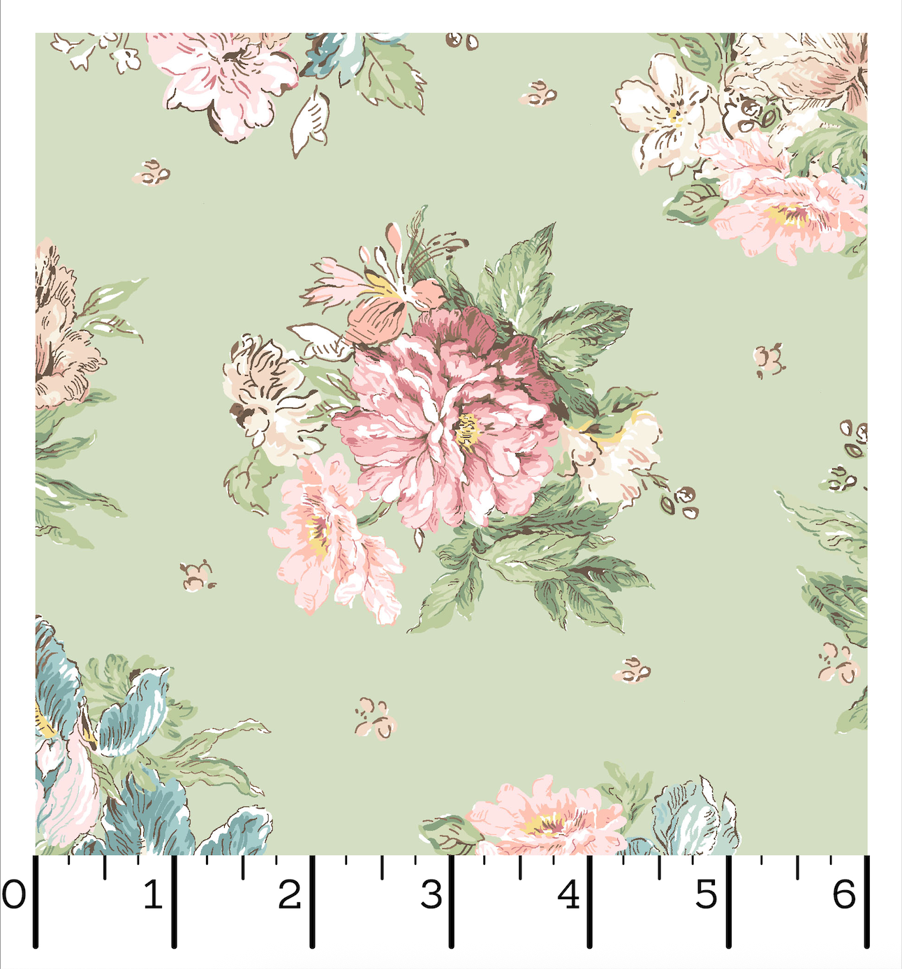 MAS10821-G Terrace Blooms by Maywood Studio