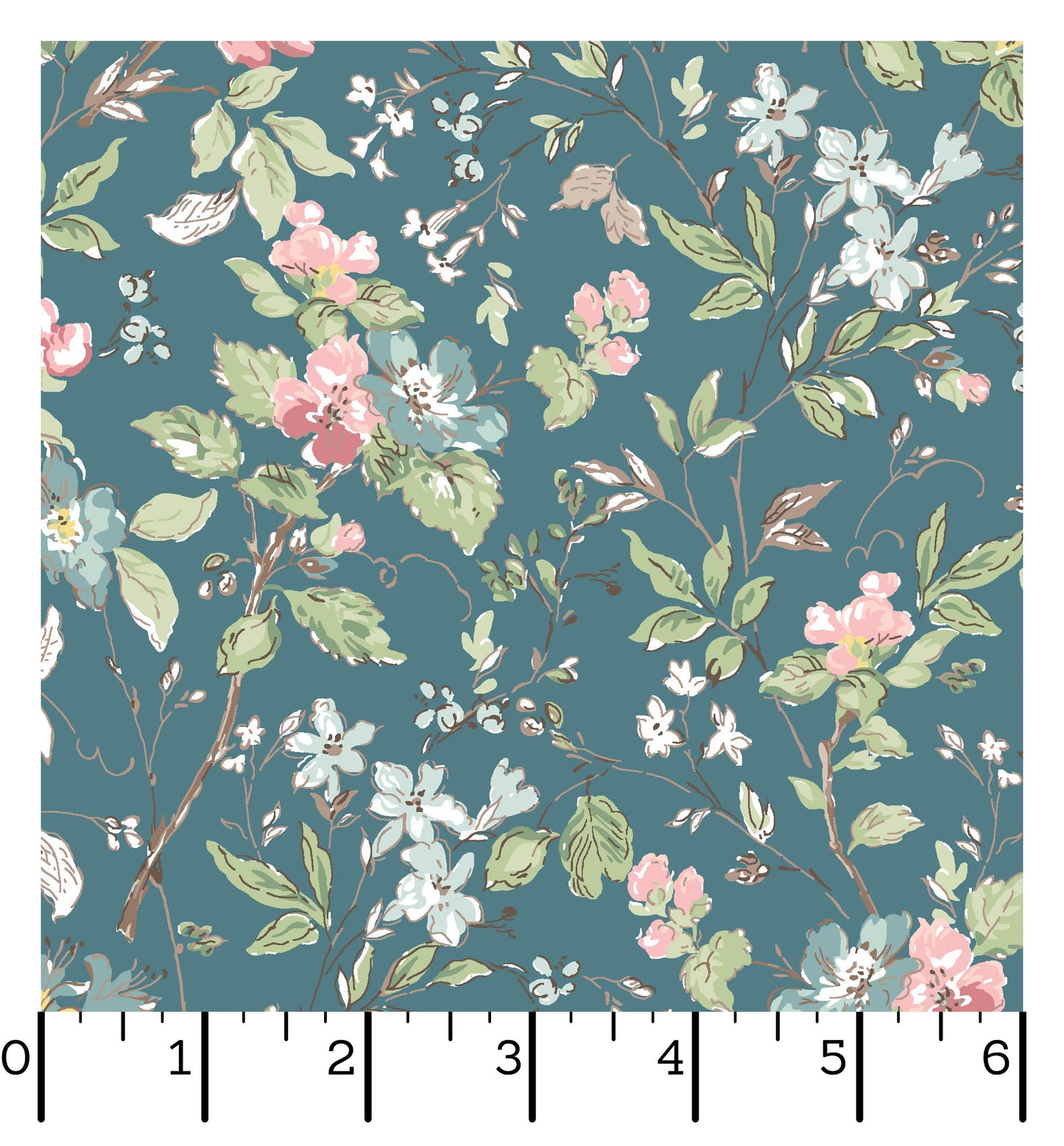 MAS10822-B Terrace Blooms by Maywood Studio