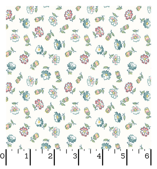 MAS10824-W Terrace Blooms by Maywood Studio