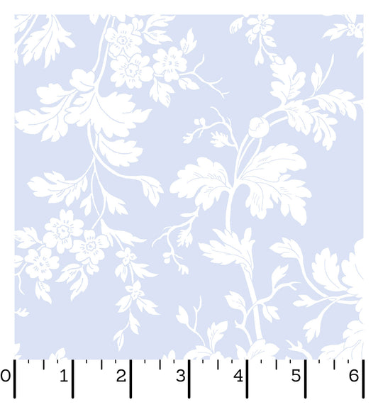 MAS10903-W BLUE BELLE  LEAVES