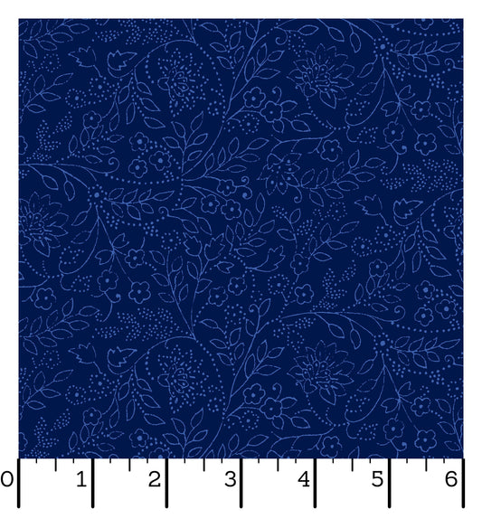MAS10909-N BLUE BELLE  TRAILING LEAF