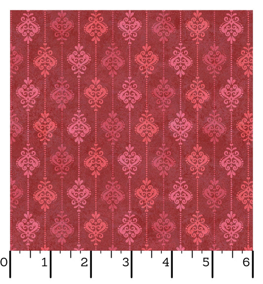 MAS11007-R OPERETTA  DAMASK STRIPE