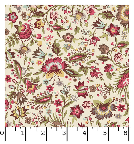 MAS11040-E FRENCH MARKET  FLORAL