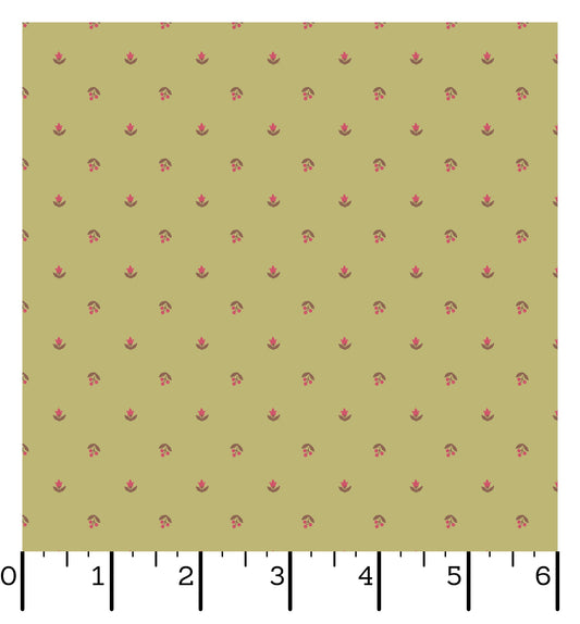 MAS11044-G FRENCH MARKET  FLOWER DOT