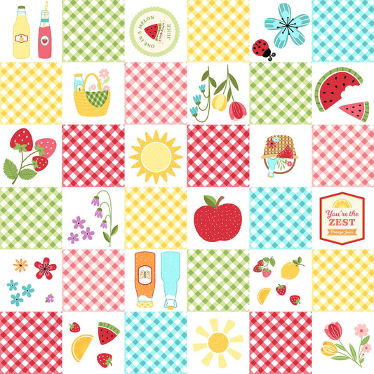 MAS11070-Z Sippin' on Sunshine by Kimberbell Designs from Maywood Studio