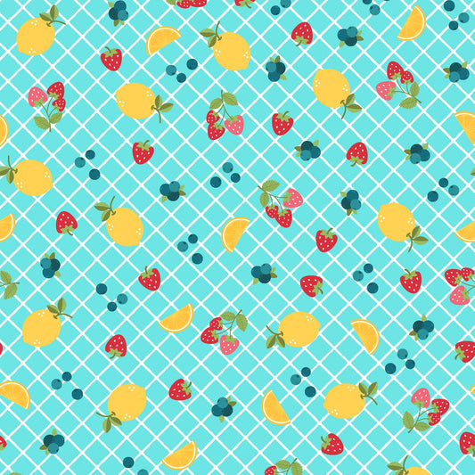 MAS11073-Q Sippin' on Sunshine by Kimberbell Designs from Maywood Studio