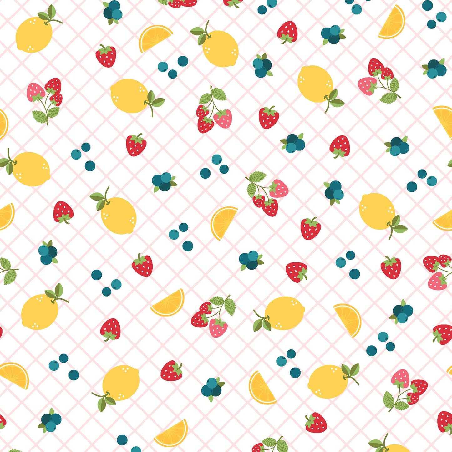 MAS11073-W Sippin' on Sunshine by Kimberbell Designs from Maywood Studio