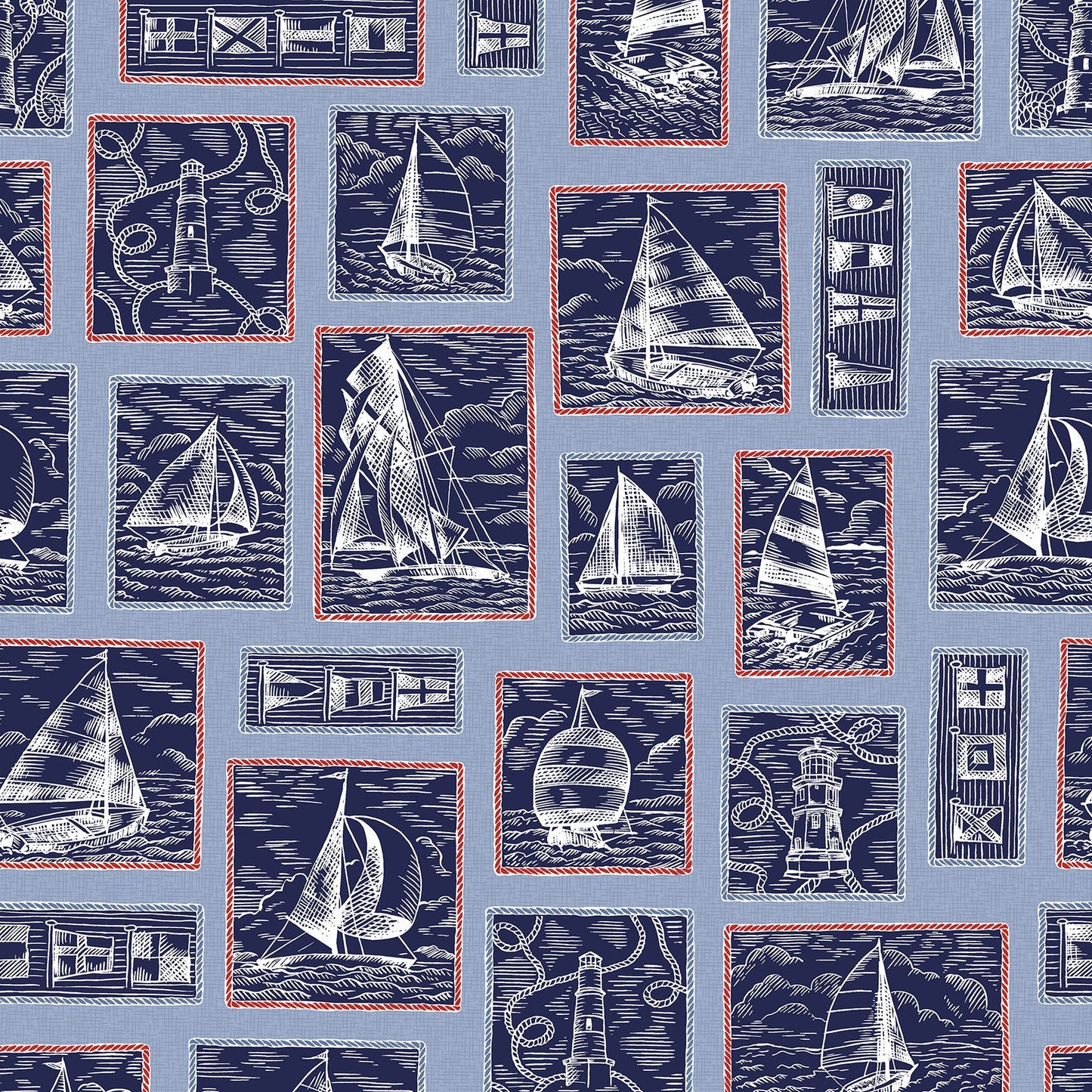 MAS11100-B Regatta Days by Maywood Studio