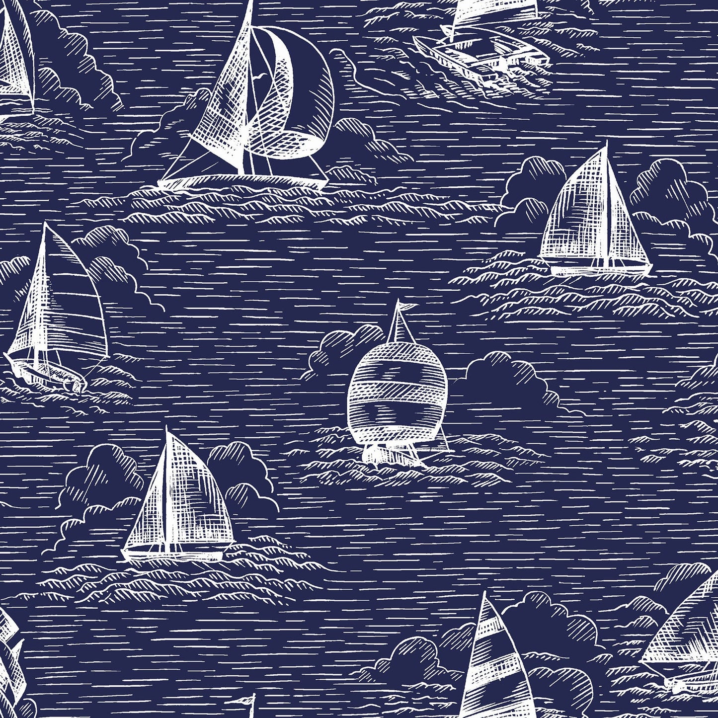 MAS11102-B Regatta Days by Maywood Studio
