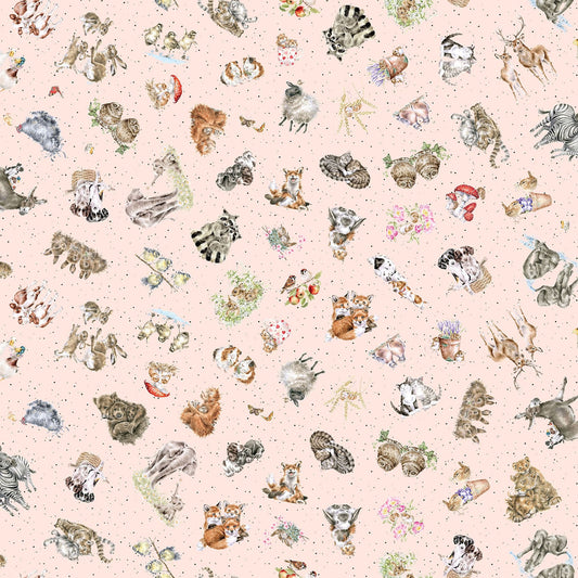 MAS11121-P Together is Better by Hannah Dale Of Wrendale Designs from Maywood Studio