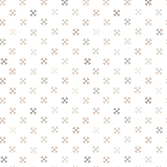 MAS11142-W Colorblock Party Neutrals by Maywood Studio