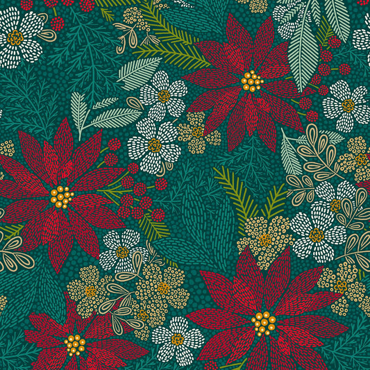 MAS11170-G Holiday Stitches by Maywood Studio