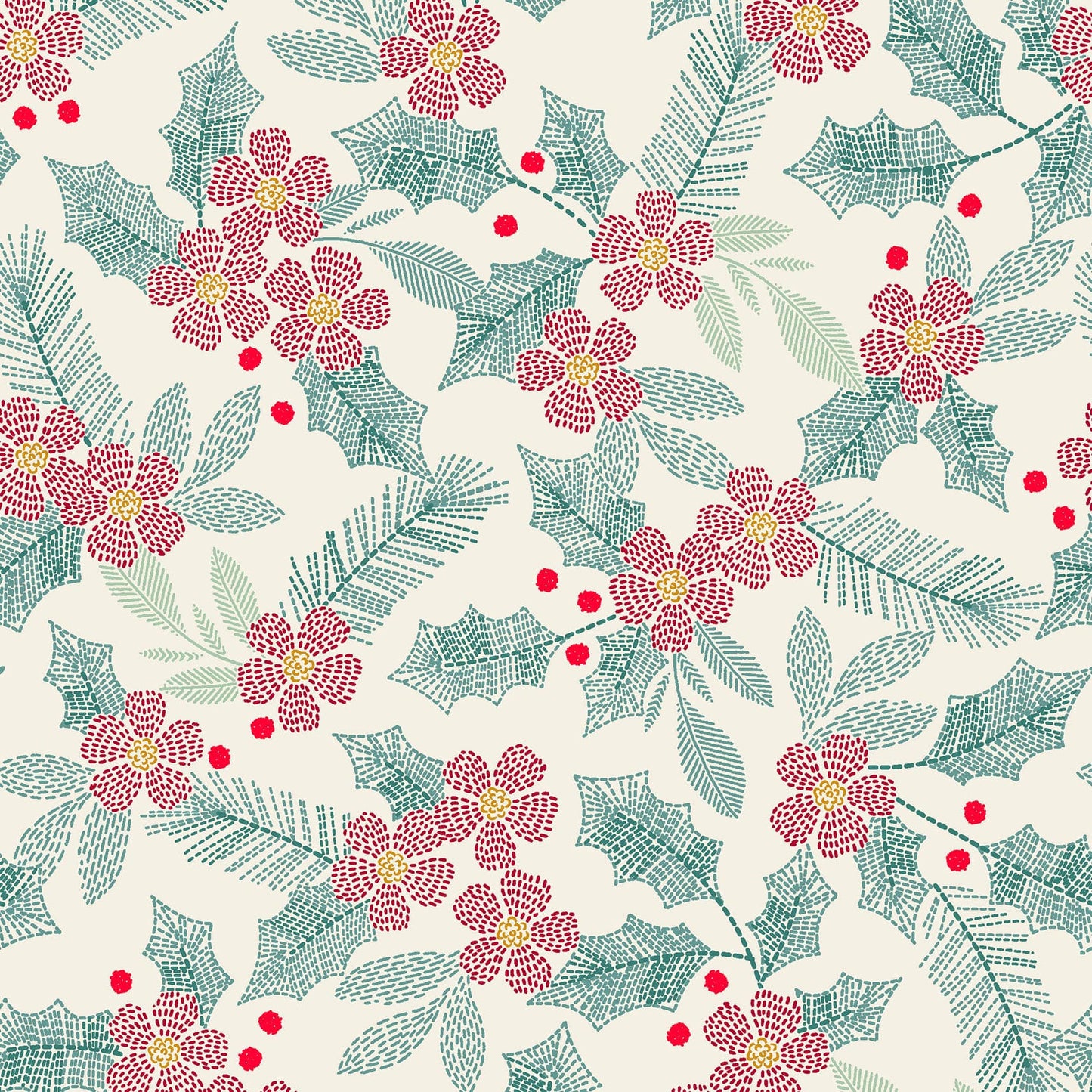 MAS11172-E Holiday Stitches by Maywood Studio