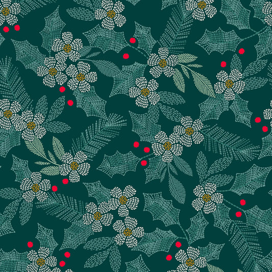 MAS11172-G Holiday Stitches by Maywood Studio