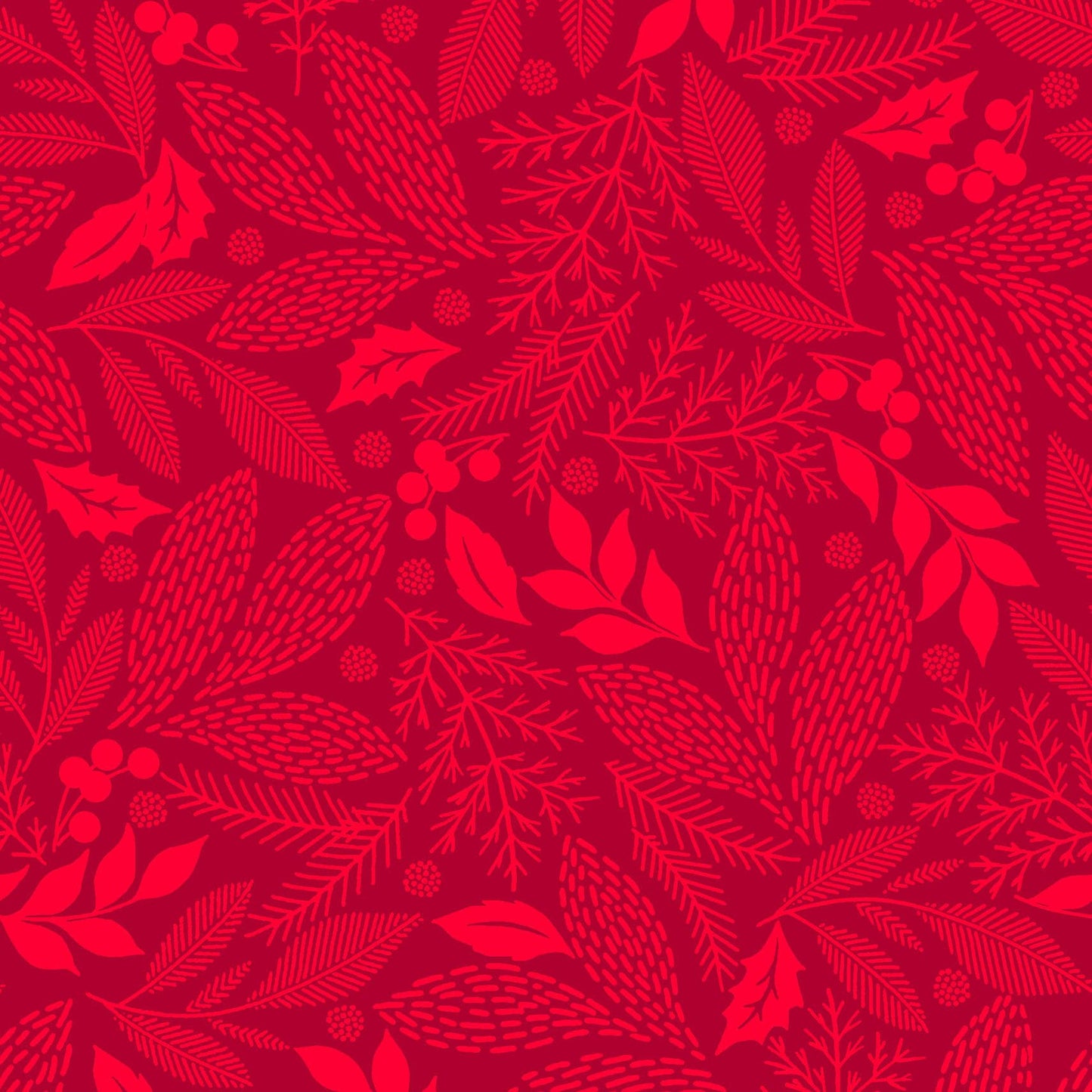 MAS11173-R Holiday Stitches by Maywood Studio