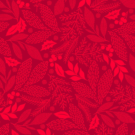 MAS11173-R Holiday Stitches by Maywood Studio