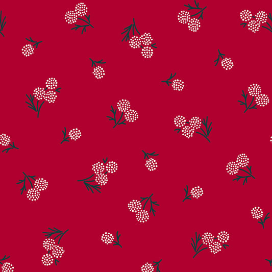 MAS11174-R Holiday Stitches by Maywood Studio