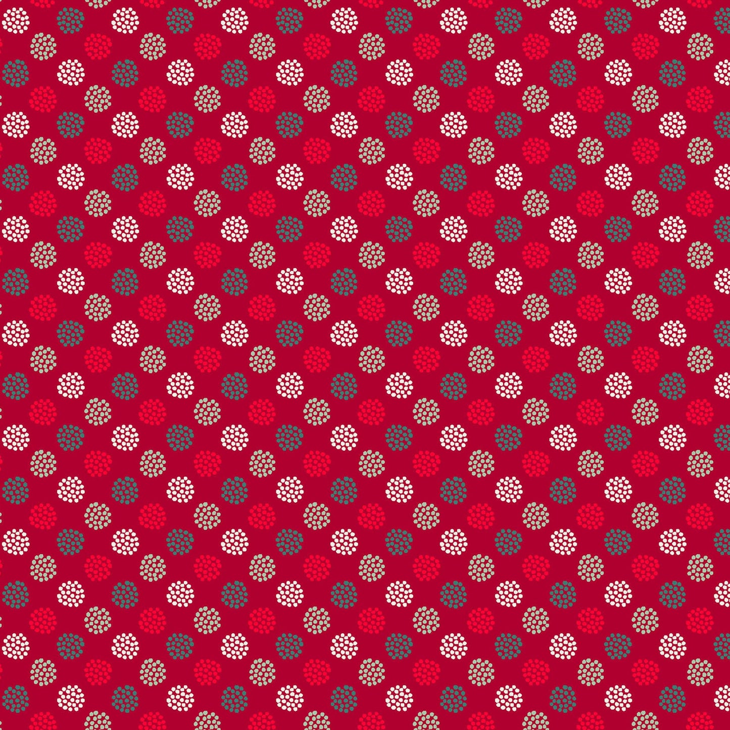 MAS11176-R Holiday Stitches by Maywood Studio