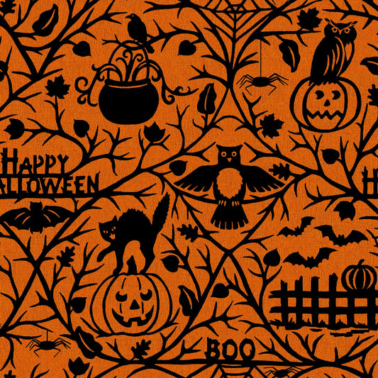 MAS11180-OJ Pumpkin Grove by Maywood Studio