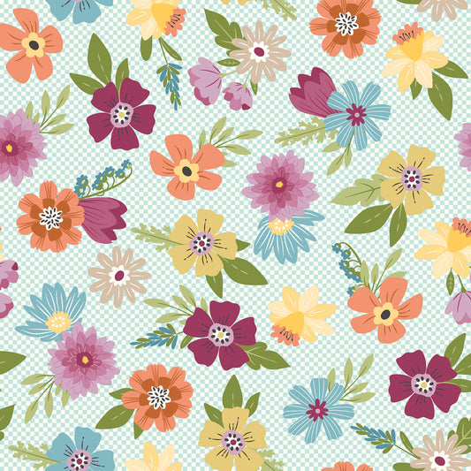 MAS11341-Q Cottontail Farm by Kimberbell Designs from Maywood Studio